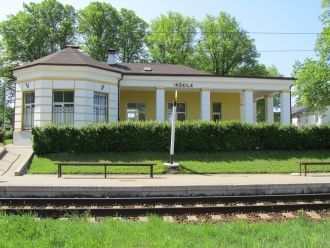 Железнодорожная станция&nbsp;Икшкиле.
