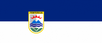 Флаг&nbsp;Гевгелии.