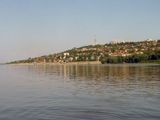 Вид на город Тутракан.