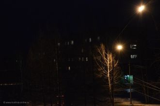 Ночные улицы Кушвы