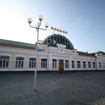 Бобруйский железнодорожный вокзал.