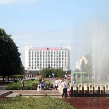 Бобруйск. Площадь Ленина.
