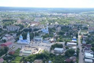 Панорама города Малоярославец