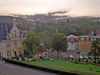 Город Кудова-Здруй с высоты.