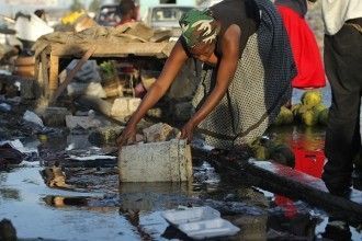 Вспышка холеры в Гаити