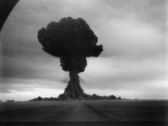 Произведено первое испытание атомной бомбы в СССР
