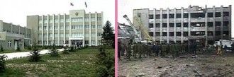 Взрыв у Дома Правительства Чечни