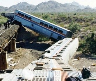 Крушение поезда в Аризоне (1995) - Хронтайм