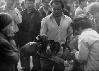 Расстрел осетинских беженцев на Зарской дороге
