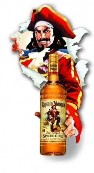 Пиратом Генри Морганом создан знаменитый ром «Captain Morgan»