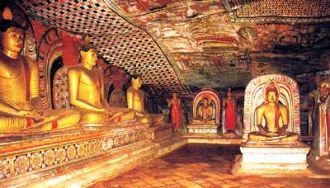 Семьдесят три статуи Будды покрыты чисты