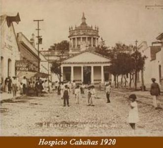 Госпиталь Кабаньяс в 1920 году.