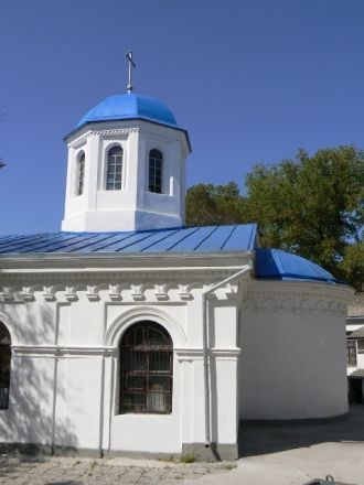 Апсида и купол Введенской церкви