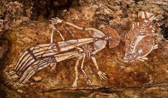 Картину, изображенную на потолке, органи