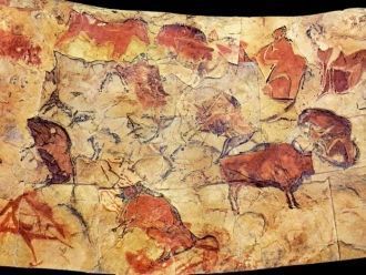 Природные красители, такие, как охра, ма