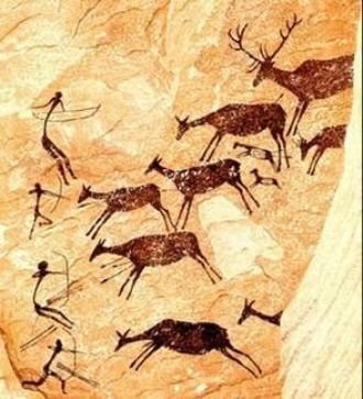 Удивительная живопись пещеры Альтамира п