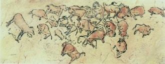 Рисунки делались с помощью естественных,