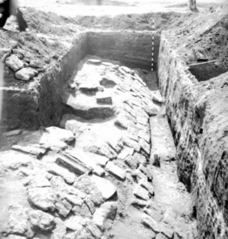 Археологические раскопки. Белокаменная в