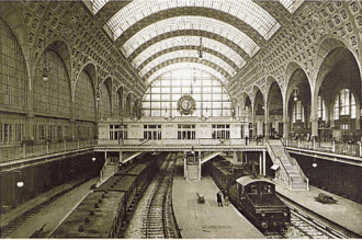 Вокзал Орсэ построили в конце XIX в.