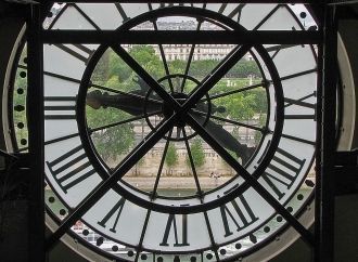 Часы музея Орсе изнутри.