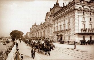 Вокзал д'Орсе около 1900 г.