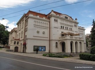 Дворец Радзивиллов на Вильнюсской улице.