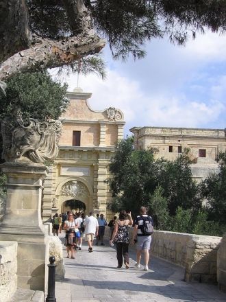 Городские ворота в Мдине