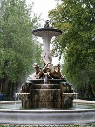 Галапагосский фонтан был сооружен под ру