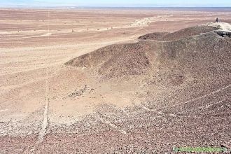 Это вид на основное плато Наска. Где-то 