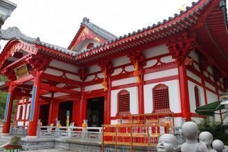 Красный храм в Няньшань. 