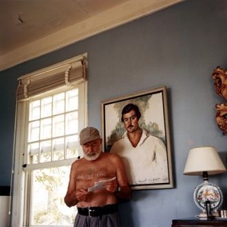 В своем доме на Кубе, 1953 год.