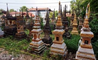 Лаосские и кхмерские скульптуры, сохрани