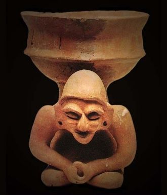 Уэуэтеотль — бог огня. Находка в Куикуил