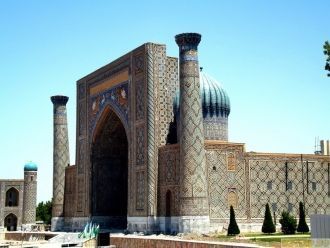 Медресе Шер Дор (медресе «со львами») бы