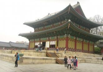 Инчжончжон. Тронный зал, где проводились