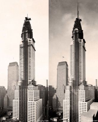 Строительство завершилось в 1930 году. О