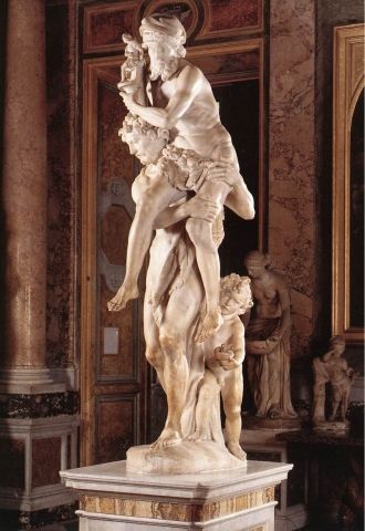 «Эней, Анхис и Асканий», Бернини, 1618-1