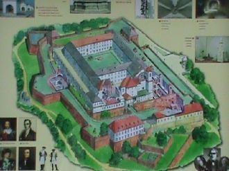 Карта замка Шпильберк