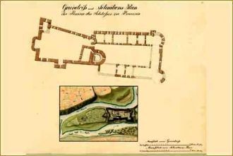 План замка.