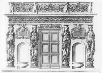 Архитектура фонтана был вдохновлен нимфе