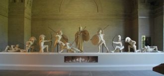 Фронтон храма Афайи в Глиптотеке