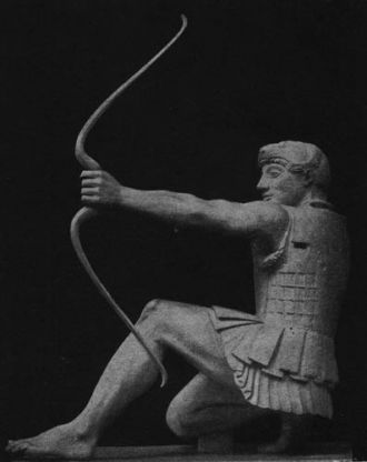 Геракл с восточного фронтона храма Афины