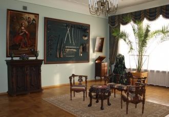 Вилла Хайма Френкеля. Интерьер одного из