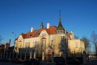 Вилла Хайма Френкеля. В лучах заходящего