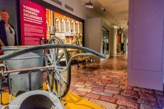 Музейная экспозиция в Доме Седерхольма.