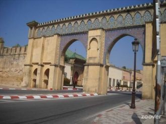 Декоративные ворота Мавзолея Мулай Исмаи
