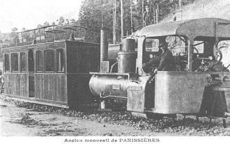 Поезд Лартига во Франции