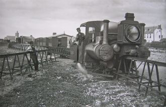 В 1920 году эта железная дорога имела тр