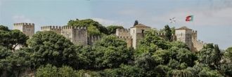 Вид на Замок Святого Георгия.