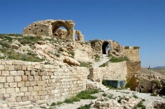 Руины Замка Шобак.